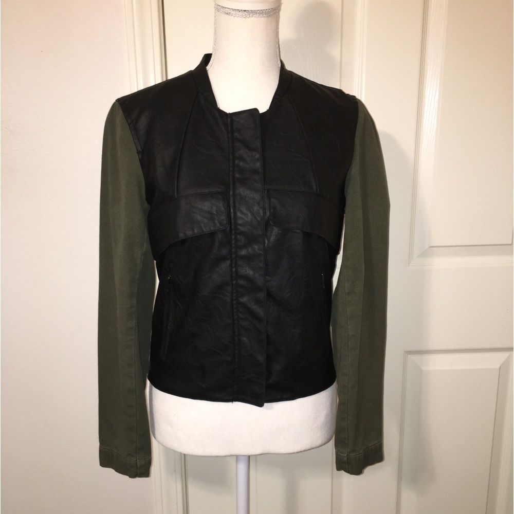 Sans Souci Faux Leather Jacket